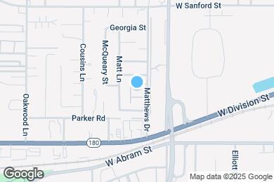 Map image of the property - 1700 Crestpoint Dr