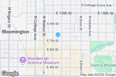 Map image of the property - 219 E 7th