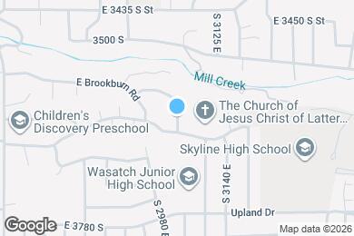 Map image of the property - 3656 S 3140 E