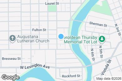 Map image of the property - 671 Kilbourn St
