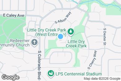 Map image of the property - 6471 S Birch Cir