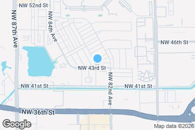 Map image of the property - 8279 NW 43rd St