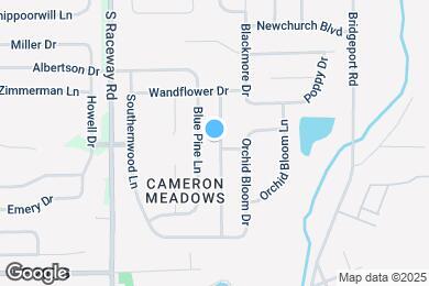 Map image of the property - 1918 Dutch Elm Dr