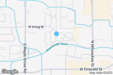 Map image of the property - 1096 N Sable Ln