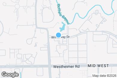 Map image of the property - 8787 Woodway Dr