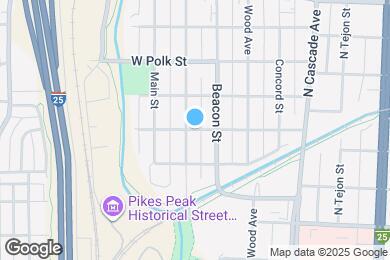 Map image of the property - 315 W Harrison St