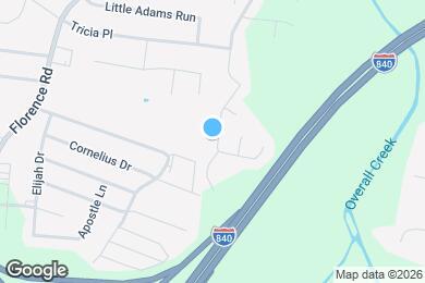 Map image of the property - 3217 Hardwood Dr