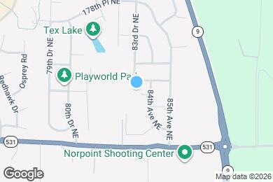 Map image of the property - 17410 84th Ave NE