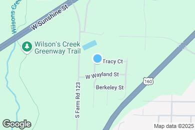 Map image of the property - 4022 W Tracy St