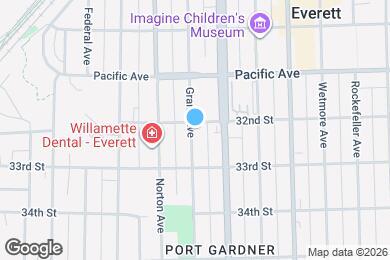 Map image of the property - 3201 Grand Ave