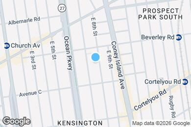 Map image of the property - 308 E 8th St