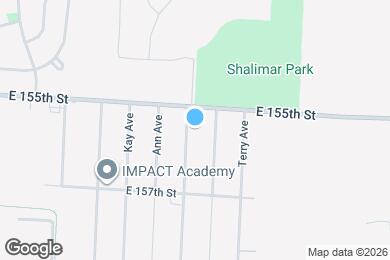 Map image of the property - 15505 Vicie Ave