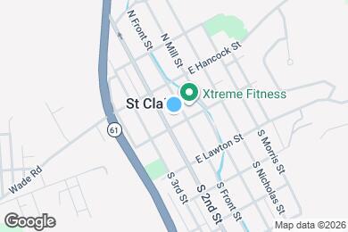 Map image of the property - 13 N 2nd St