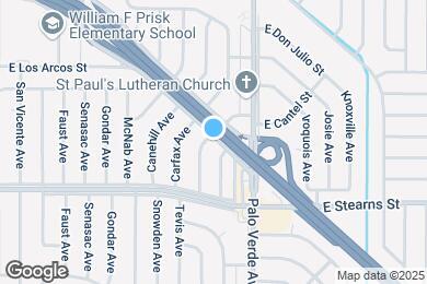 Map image of the property - 2250 Farolito Ave