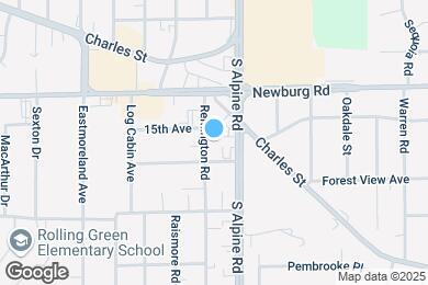 Map image of the property - 1610 Remington Rd