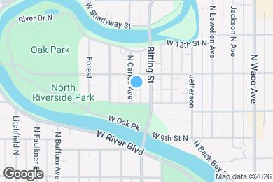 Map image of the property - 1114 N Carlos Ave