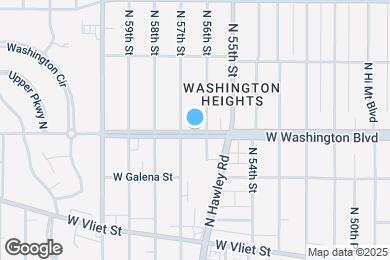 Map image of the property - 5628 W Washington Blvd