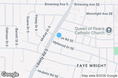 Map image of the property - 126 Mize Rd SE