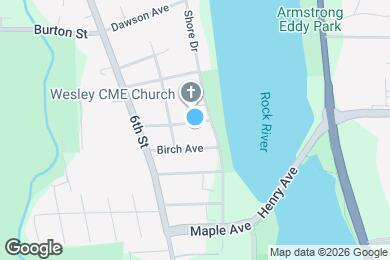 Map image of the property - 216 Carpenter St