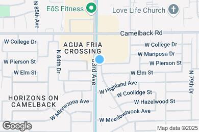 Map image of the property - 4742 N 82nd Ave