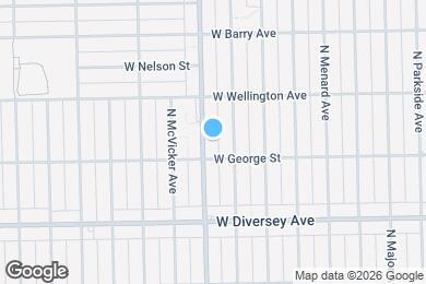 Map image of the property - 2915 N Austin Ave