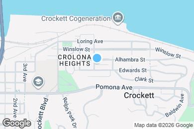 Map image of the property - 675 Alhambra St
