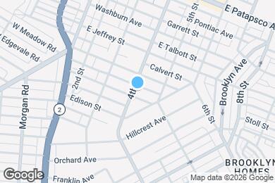 Map image of the property - 4013 4th St