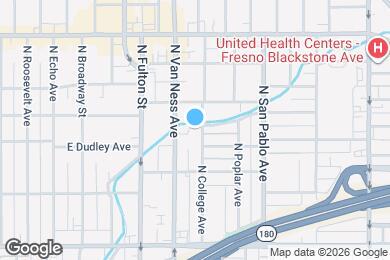 Map image of the property - 934 N Van Ness Ave