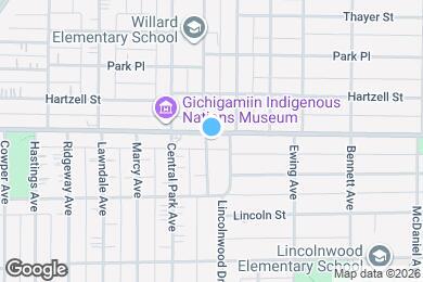 Map image of the property - 2934 Central St