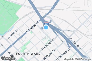 Map image of the property - 701 N Poplar St
