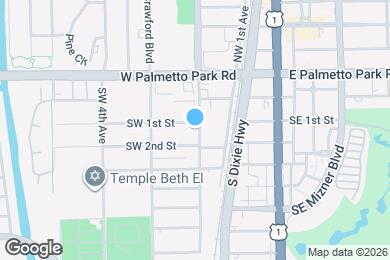 Map image of the property - 101 SW 2nd Ave