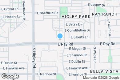Map image of the property - 3373 E Liberty Ln