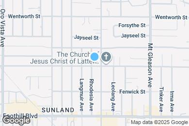 Map image of the property - 10706 Rhodesia Ave