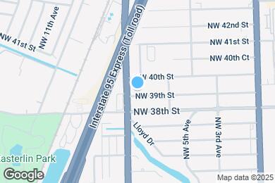Map image of the property - 841 NW 39th St