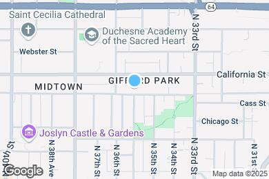 Map image of the property - 3524 Cass St
