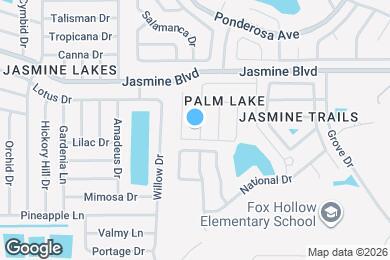 Map image of the property - 10315 White Cedar St