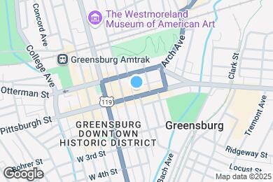 Map image of the property - 51 E Pittsburgh St