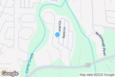Map image of the property - 245 Coral Cir