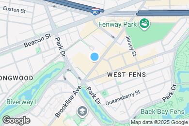 Map image of the property - 201 Brookline Ave