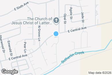 Map image of the property - 1586 E Central Ave