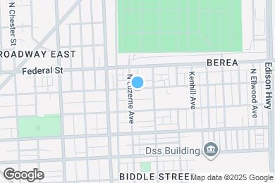 Map image of the property - 2601 E Oliver St