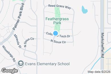 Map image of the property - 1845 Bulrush Way