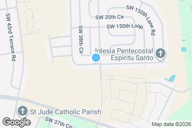 Map image of the property - 15060 SW 39th Cir