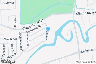 Map image of the property - 38054 Versailles St