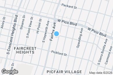 Map image of the property - 1509 Orange Grove Ave