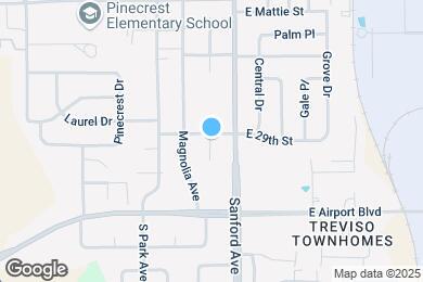 Map image of the property - 2893 S Palmetto Ave