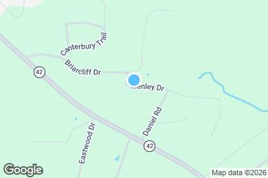 Map image of the property - 1348 Henley Dr
