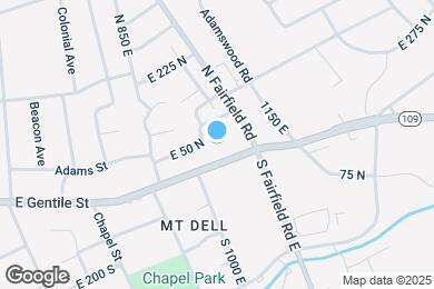 Map image of the property - 1039 Gentile E St