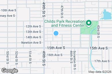 Map image of the property - 4718 13th Ave S