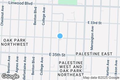 Map image of the property - 3501 E 34th St
